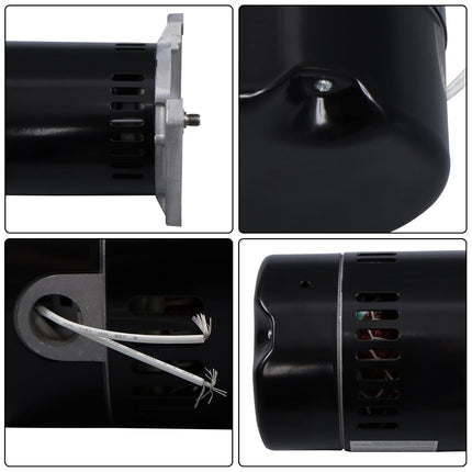 Findmall USQ1052 Swimming Pool Pump Motor, 1/2HP Square Flange Pool Motor