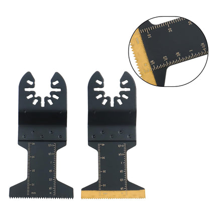 Findmall 43Pcs Premium Oscillating Multi-Tool Blade Set – Universal Quick-Release Blades for Wood, Metal, Plastics