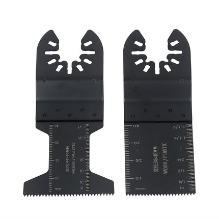 Findmall 30-Piece Set of Steel Oscillating Multi Tool Saw Blades Set Oscillating Saw Blades Fit for Cutting Wood, Plastic, and Metal