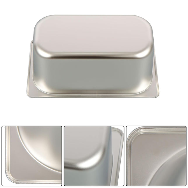 Findmall 6-Pack Stainless Steel Hotel Pans with Lids | 1/3 Size, 6" Deep Pans for Catering, Buffet, Food Storage and Serving