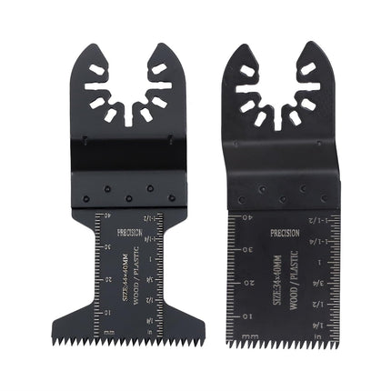 Findmall 26 PCS Oscillating Saw Blades Kit Accuracy Cutting Kit Oscillating Multi-Tool Blades - Universal Fit, Cuts Wood, Metal, PVC, Drywall