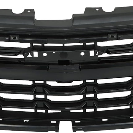 Findmall Glossy Black Front Upper Bumper Grille Replacement for Silverado 2022-2024