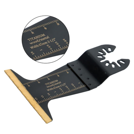 Findmall 20-Piece Set of Oscillating Saw Blades, Titanium Plated, Fit for Wood Metal Plastic Cutting, 40, 68, 34, 44mm, Compatibility with Most of Oscillating Multi-Tools