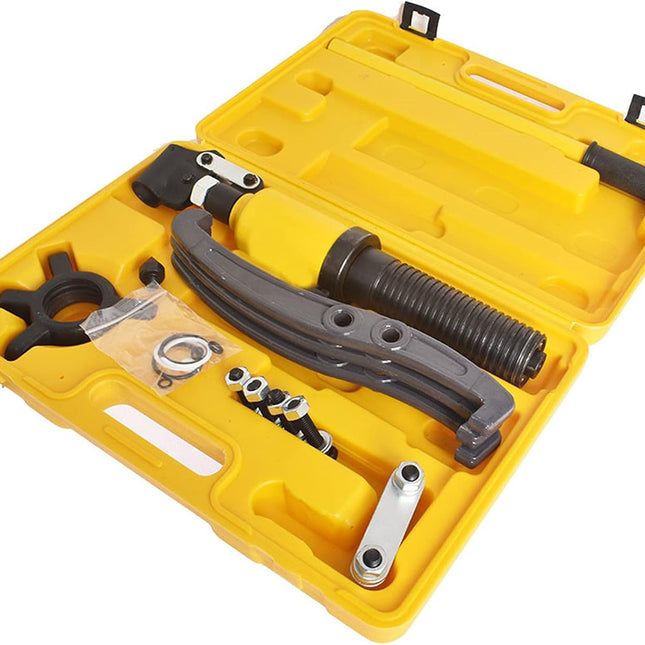 findmall 5T Hydraulic Gear Puller 3 Jaw Puller Set Hydraulic Bearing Puller 3 in 1 Pump Oil Tube Drawing Machine Wheel Bearing Pulling Separator
