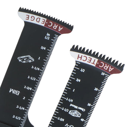 Findmall 10PCS Extended Oscillating Saw Blades, Japanese Tooth, Saw Blade, for Wood, Plastic, Soft Metal