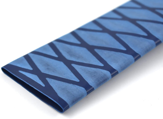 Findmall Blue Heat Shrink Wrap Tubing 39" Length, 0.98"-1.77" Diameter Heat Shrink Tube for Rod Grips and Handle Protection