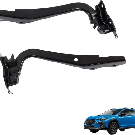 Findmall Set of 2 Hood Hinges Replacement for Crosstrek Replacement for Crosstrek 2018-2023 Replacement for 57260FL0309P SU1236112 57260FL0209P SU1236113, Black, Easy installation