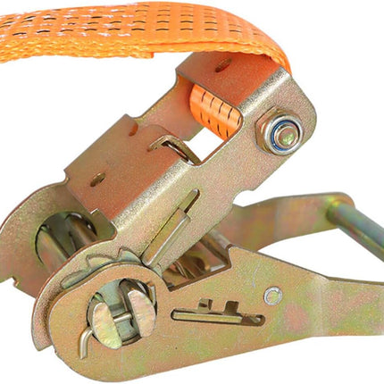 Findmall 4/8 Pack 2" x 15' E-Track Ratchet Straps 4400Lbs Heavy Duty Cargo Tie Down Straps with Steel Ratchet for Truck, Trailer, Transportation and Storage