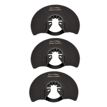 Findmall Versatile 35-Piece Oscillating Blade Kit 7 Types Oscillating Saw Blade Combination Fit for Wood, Metal, and Plastic