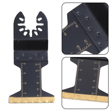 Findmall 25 Pieces of Oscillating Saw Blades Kit(34, 44, 68 and 88MM), Alloy Steel, Titanium-Coated, Japanese Tooth, Arc-Tech Edge, for Wood, Metal, Plastic