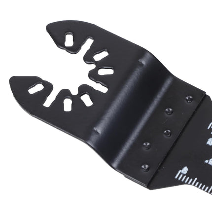 Findmall Oscillating Saw Blades Set, 10PCS (5 of 1-1/2", 5 of 2-11/16"), Japanese Tooth, Curved Edge, Extra-Long
