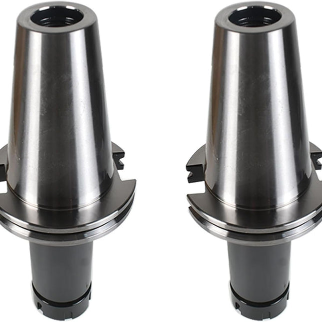 Findmall 2Pcs Collet Chuck CAT50-ER32-150 Tool Holder Set | 1-8 Thread, Fit for CNC Engraving Machine and Milling Lathe Tool