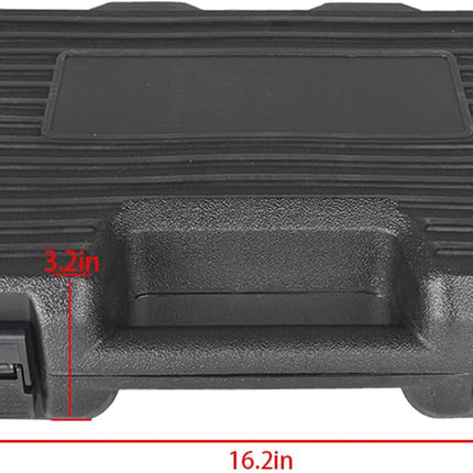 Findmall Hydraulic AC Hose Crimper Kit Hydraulic Hose Crimper Hydra-Crimp 71500 Hydraulic Hose Crimping Tool with 7 Pairs of Dies Set Fit for Barbed and Beaded Hose Fittings