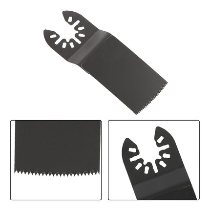 Findmall Oscillating Curved Saw Blade 54 Pieces of Multi Tool Blades Ki with Curved Edge Design Fit for Cutting Wood, Plastic, and Metal