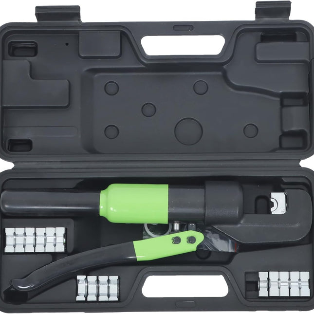Findmall YQK-70 Wire Crimper with 9 Pairs of Dies Hydraulic Crimping Tool Fit for Welding Cables, Electrical Cables and Power Wires