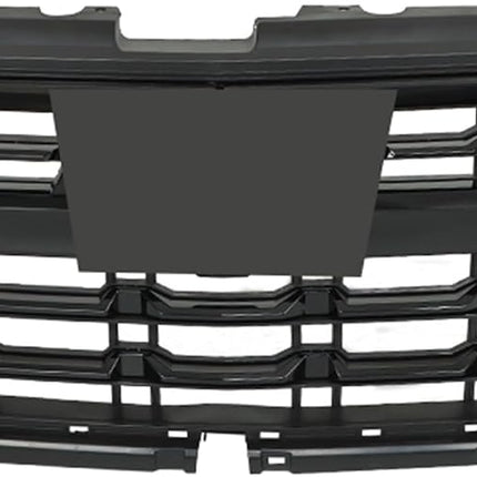 Findmall Glossy Black Front Upper Bumper Grille Replacement for Silverado 2022-2024