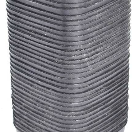 findmall 100 Pack 4in Black Reusable Plastic Square Nursery Pot with Drainage Hole for Plants