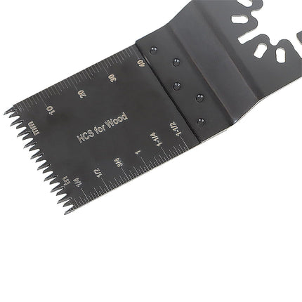 50 PCS 1-3/8in Standard Oscillating Saw Blades Long Wavy Tooth Multi-Tool for Precision Wood and Plastics
