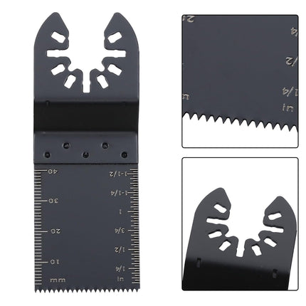 Findmall 30 Pieces of Oscillating Saw Blades Kit(34, 44 and 88MM), Alloy Steel, Titanium-Coated, Japanese Tooth, Arc-Tech Edge, for Wood, Metal, Plastic