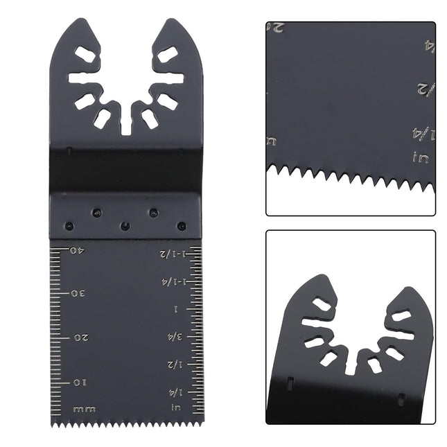 Findmall 30 Pieces of Oscillating Saw Blades Kit(34, 44 and 88MM), Alloy Steel, Titanium-Coated, Japanese Tooth, Arc-Tech Edge, for Wood, Metal, Plastic
