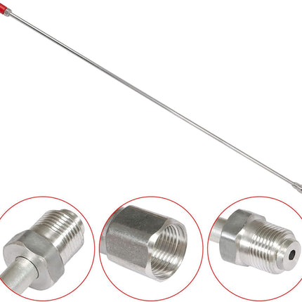 Findmall Airless Paint Sprayer Spray Gun Tip Extension Pole Rod (150cm)