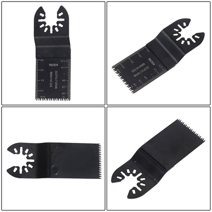 Findmall 63-Piece Multi-Tool Oscillating Saw Blades Kit with Sandpapers, Fit for Wood/Metal/Plastic Cutting, Compatibility with Most of Oscillating Multi-Tools