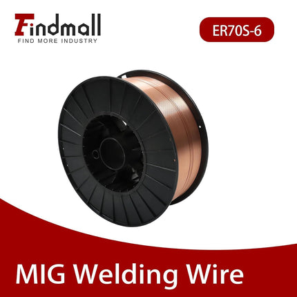 ER70S-6 Mild Steel 0.030 Inch MIG Welding Wire Low Splatter 44 Pound Spool Fit for All Position Gas Welding