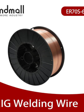 ER70S-6 Mild Steel 0.030 Inch MIG Welding Wire Low Splatter 44 Pound Spool Fit for All Position Gas Welding