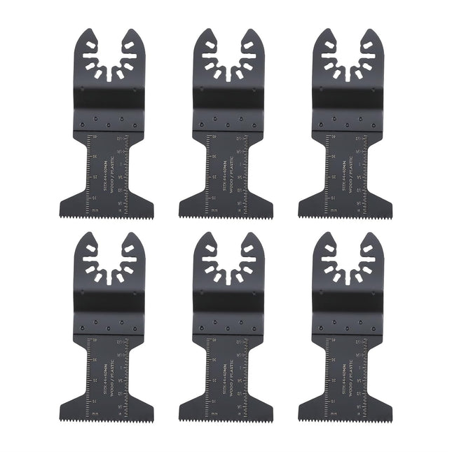 Findmall Oscillating Tool Blades (116-Piece) Japanese Teeth, Bi-Metal Titanium, Semi-Circular HCS Saw Blade Wood/Metal/Plastic Cutter Set and Sandpaper