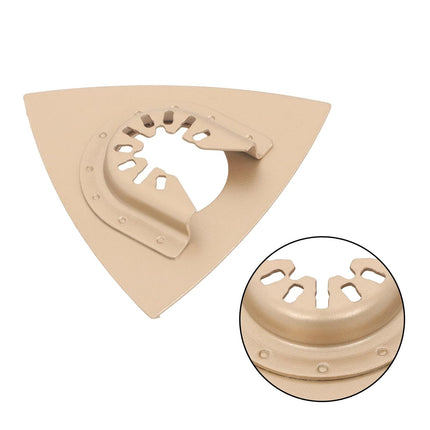 Findmall 5 Pieces of Triangle Oscillating Saw Blades, 3.1 Inch(79MM) Carbide Sand Pads, for Sanding, Grinding, Universal Compatibility