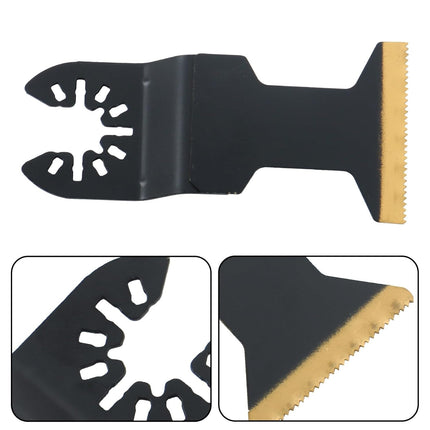 Findmall 20pcs Set Oscillating Saw Blades, Fit for Wood Metal Plastic Cutting, Compatibility with Most of Oscillating Multi-Tools
