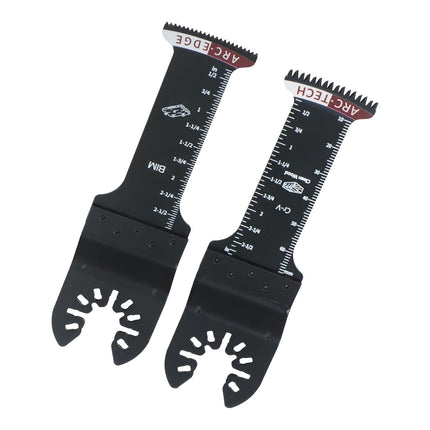 Findmall 10PCS Extended Oscillating Saw Blades, Japanese Tooth, Saw Blade, for Wood, Plastic, Soft Metal