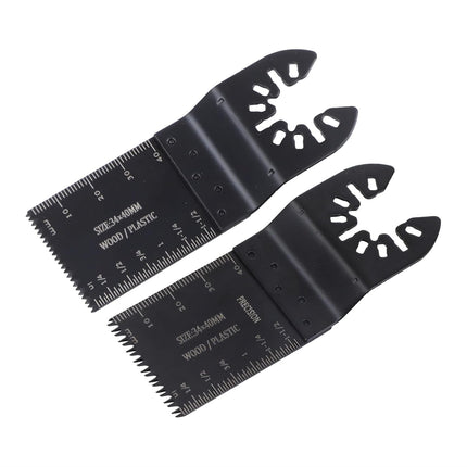 Findmall 26 PCS Oscillating Saw Blades Kit Accuracy Cutting Kit Oscillating Multi-Tool Blades - Universal Fit, Cuts Wood, Metal, PVC, Drywall