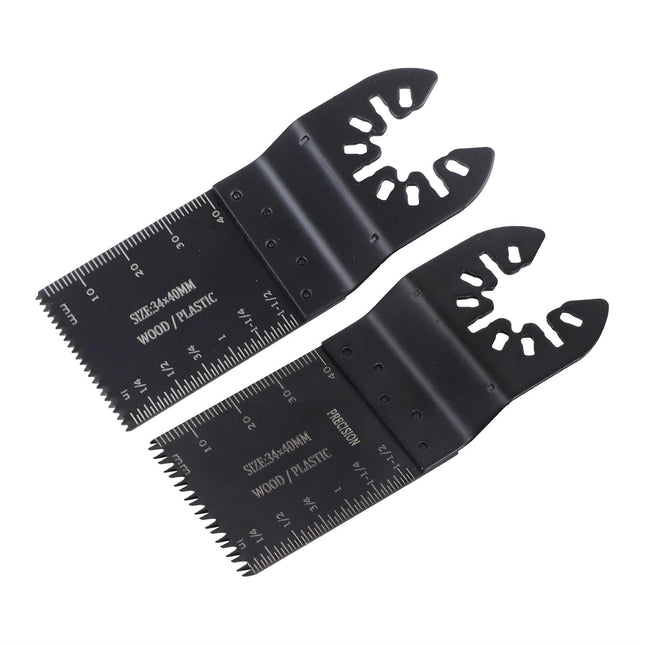Findmall 26 PCS Oscillating Saw Blades Kit Accuracy Cutting Kit Oscillating Multi-Tool Blades - Universal Fit, Cuts Wood, Metal, PVC, Drywall