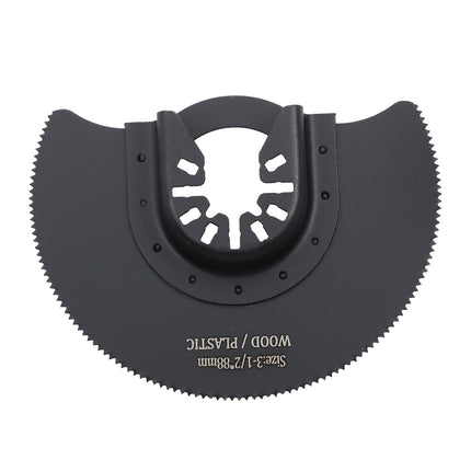 Findmall 31-Piece Universal Oscillating Saw Blade Set - High Carbon Steel and Titanium Bi-Metal Blades for Wood, Iron, Metal Cutting with Japanese Teeth and C-Clip Adapters