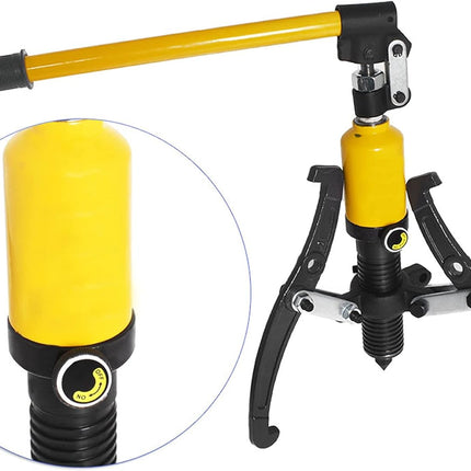 findmall 5T Hydraulic Gear Puller 3 Jaw Puller Set Hydraulic Bearing Puller 3 in 1 Pump Oil Tube Drawing Machine Wheel Bearing Pulling Separator