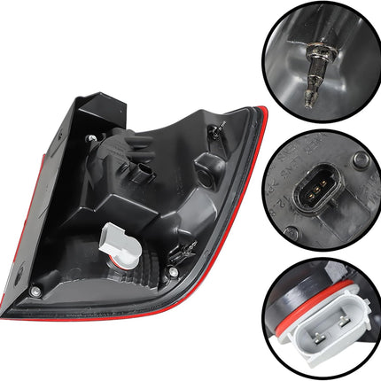 Findmall Tail Light Assembly for 2011‑2019 Dodge Journey Rear Left Driver Side, Replaces CH2804105C