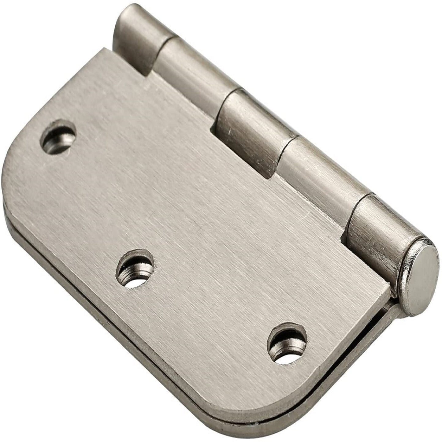 findmall 30 Pack Door Hinges Satin Nickel 3.5 Inch x 3.5 Inch 5/8 Radius Corner Hardware Controls