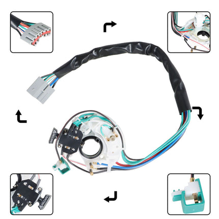 Findmall Turn Signal Switch Pickup Truck with Tilting Steering Replacement for 1984-1991 Bronco F150 Truck F350