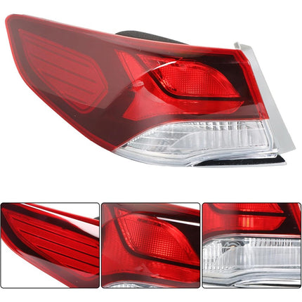 Findmall Outer Tail Light Assembly for 2018–2019 Hyundai Sonata Rear Left Driver Side, Replaces 92401-C2500