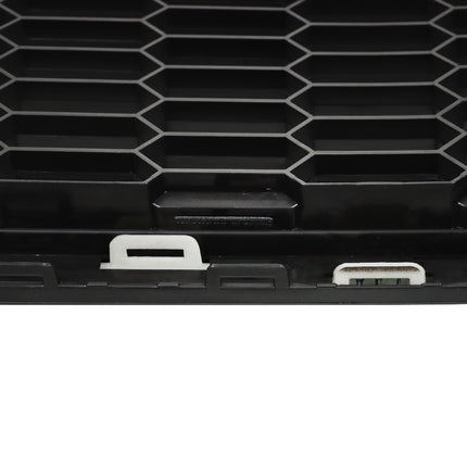 Findmall Front Grille Upper Matte Black Honeycomb Style Replacement for Transit T150 T250 T350 2020-2022
