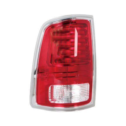 Findmall Tail Light Assembly for 2013‑2018 Dodge RAM 1500 2500 3500 Rear Left Driver Side Electric Plated Frame with Bulbs, Replaces 68093079AC