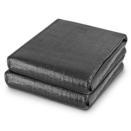 Findmall 90g Heavy Duty Weed Barrier Landscape Fabric, Polypropylene Woven Ground Cover Weed Block Cloth for Garden Flower Bed Driveway Landscaping