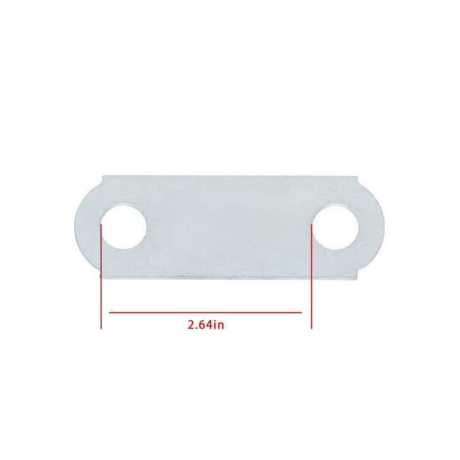 Findmall Trailer Suspension Shackle Kit, 3-1/8 in Shackles, 8 Straps