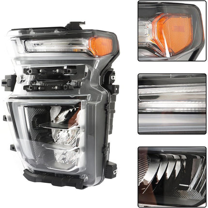 Findmall Headlights Assembly Replacement for Silverado 2500HD 2020-2023
