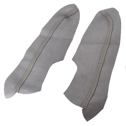 Findmall 1 Pair Gray Car Door Panels Armrest Cover Synthetic Leather Replacement for 2006-2011 Honda Civic Sedan