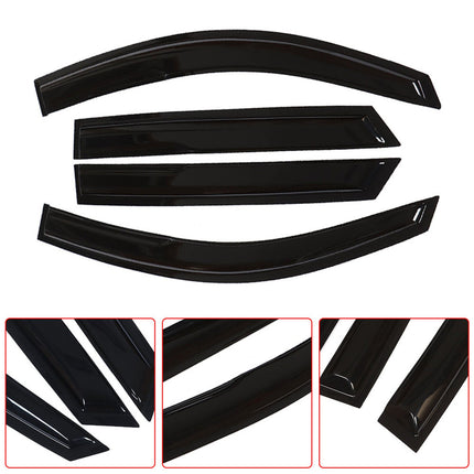 Findmall Side Window Visors Rain Guard Wind Vent Shade Deflector Replacement for 2016-2021 Hyundai Tucson