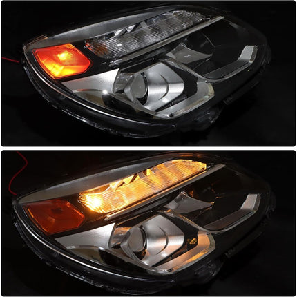 Findmall Headlight Assembly Pair Replacement for Equinox 2016-2017
