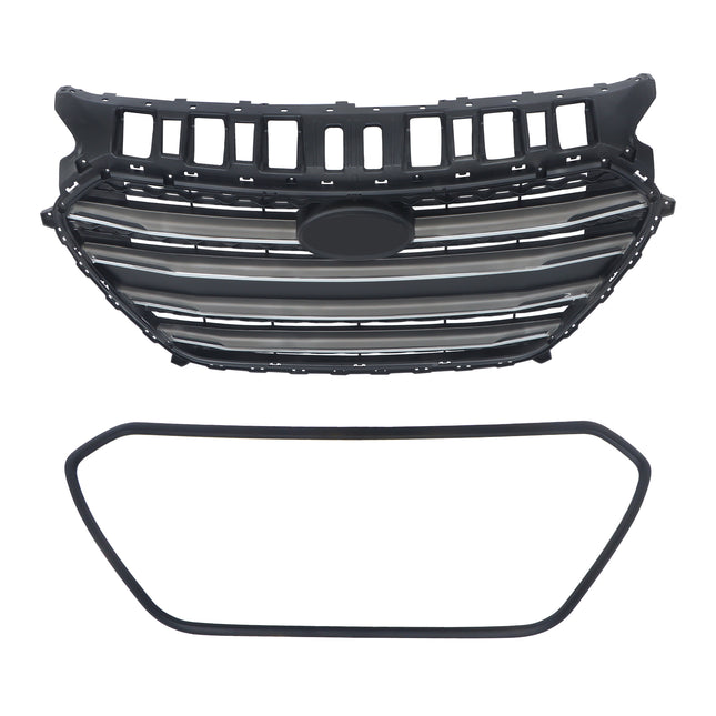 Findmall Black Front Bumper Grille Replacement for Elantra GT 2016 86350-A5800