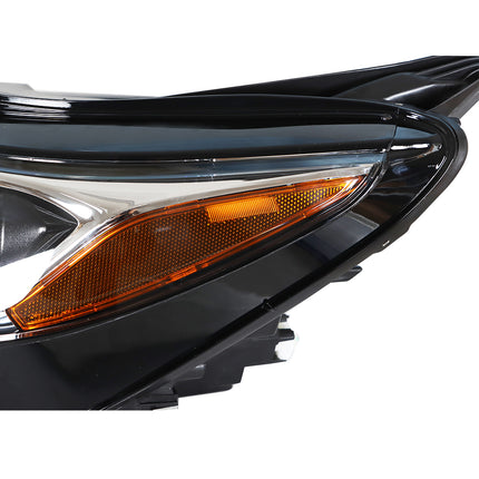 Findmall Driver Side Headlights Assembly Halogen with DRL Replacement for Equinox 2018-2020 Housing Black Lamp LH 1PC GM2502469